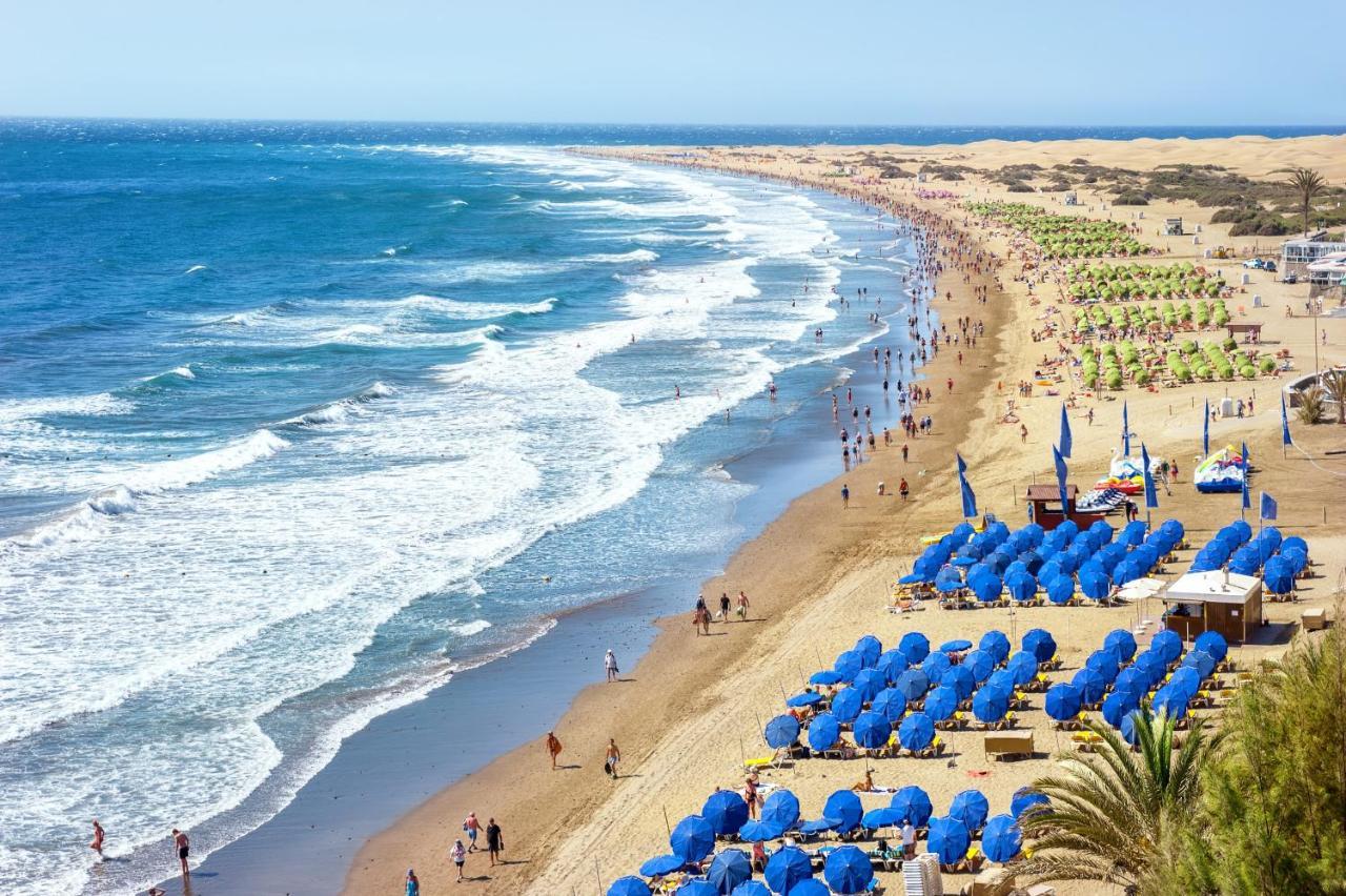 Appartamento Casita blanca near yumbo Playa del Inglés Esterno foto