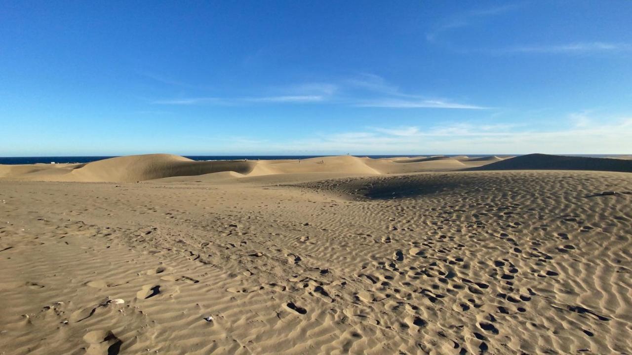 Appartamento Casita blanca near yumbo Playa del Inglés Esterno foto