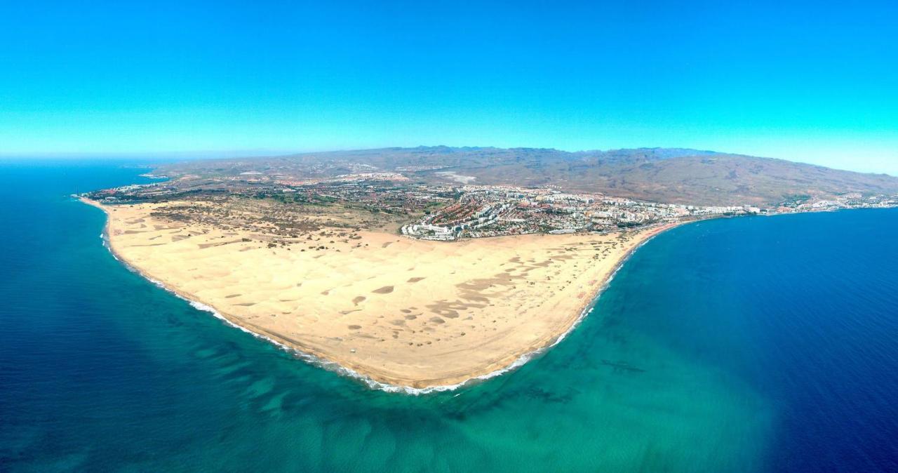 Appartamento Casita blanca near yumbo Playa del Inglés Esterno foto